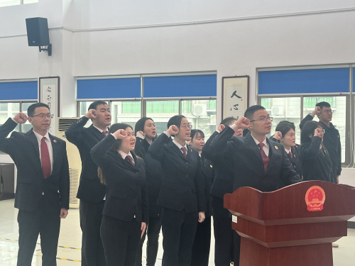 衡南县人民检察院举行宪法宣誓仪式